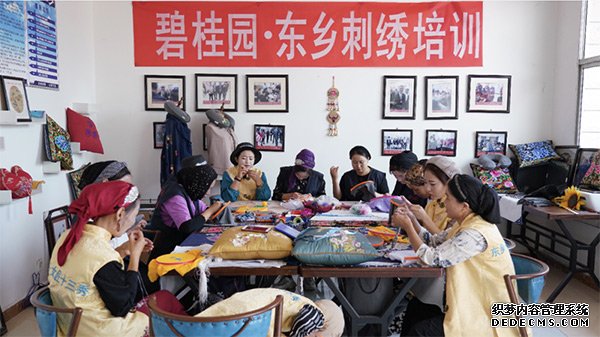 碧桂园“刺绣产业”亮相上海