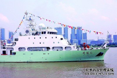 海洋科考重器“实验6”科考船从广州首航
