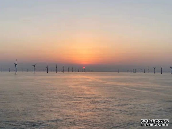 向深远海进发国内离岸最远海上风电项目全容量并网发电