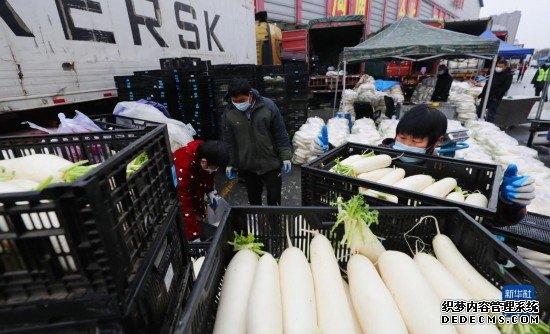 上海：蔬菜市场供应足