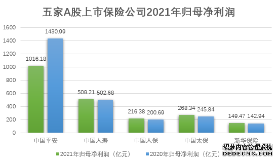 2021年A股上市险企净利润微增权益投资将成未来投资策略的“关键少数”