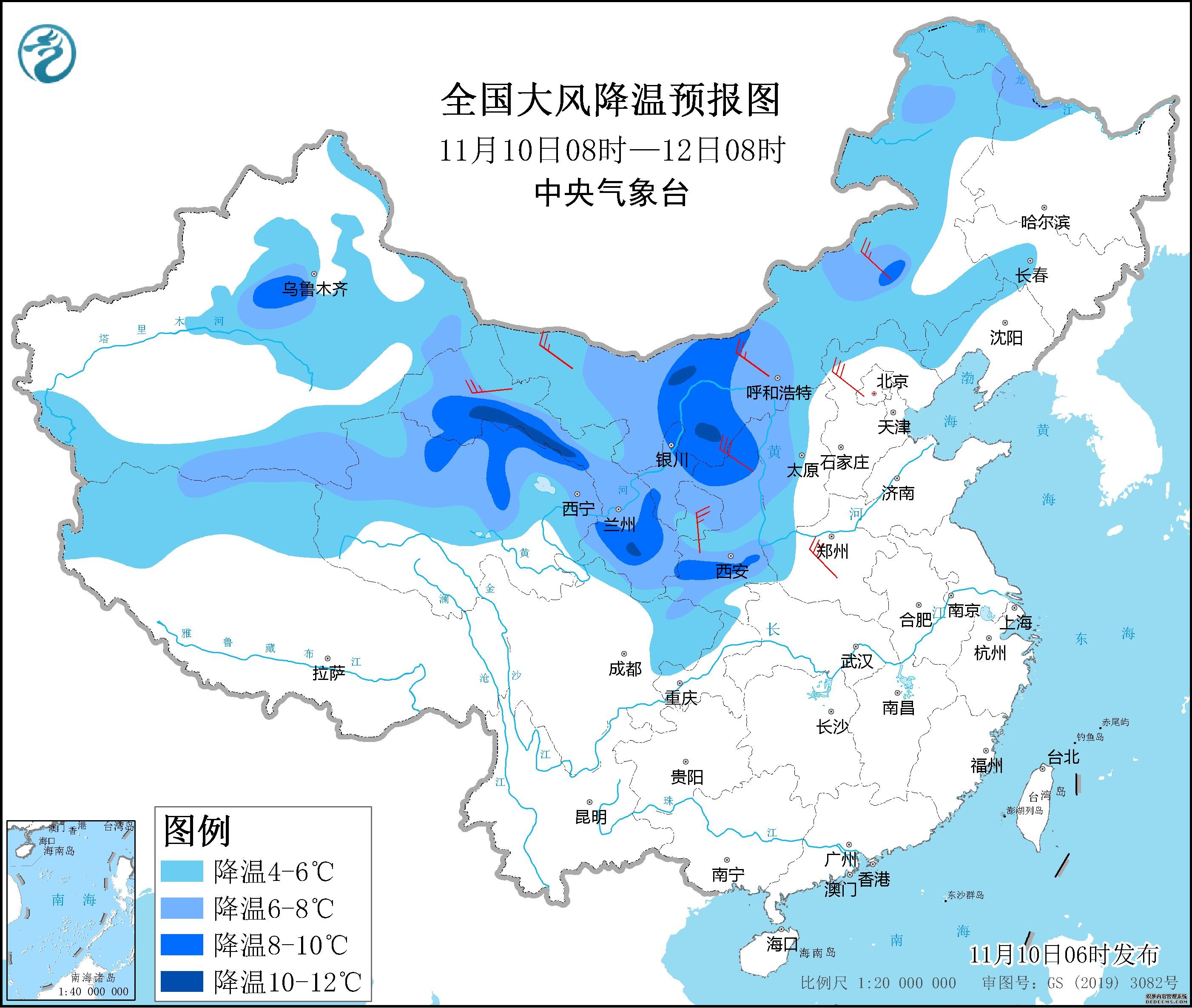 冷空气将影响我国大部分地区中东部地区将出现较大范围雨雪天气