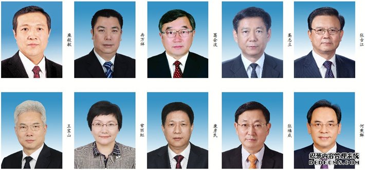 政协河北省第十三届委员会主席、副主席简历
