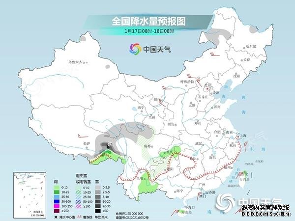 全国天气预报：全国大部继续回暖 西南地区多雨雪出没