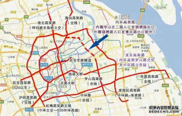 2023年上海限行最新规定(外地车牌+货车) 违章如何处罚