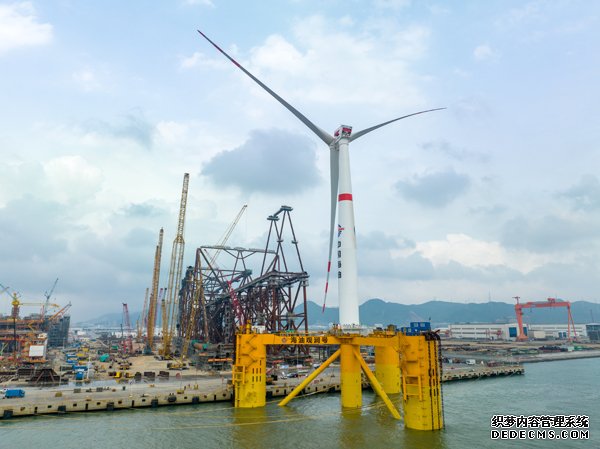 风电走向深远海我国首座深远海浮式风电平台“海油观澜号”启航