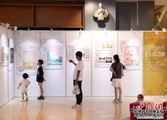 黄河流域西部文化旅游创意艺术设计展在宁夏展出