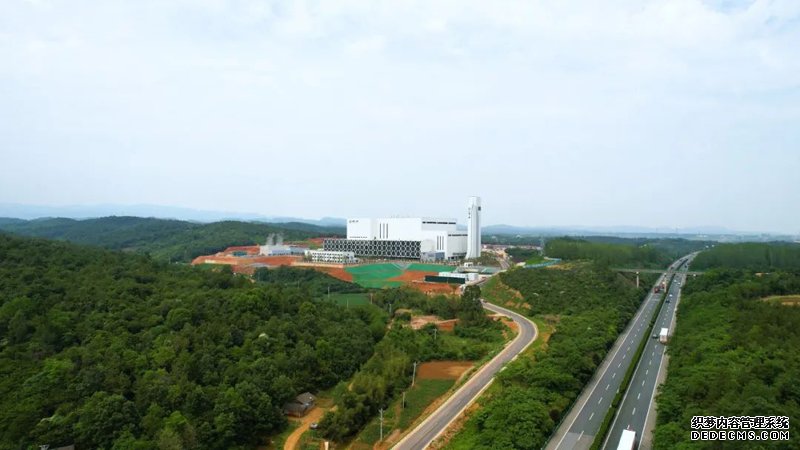 湖北省宜昌市生活垃圾发电特许经营项目。陈臣摄