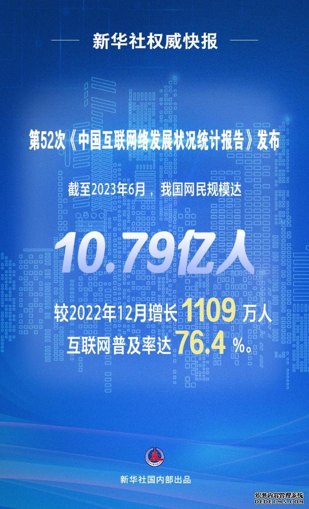 我国10.79亿网民共享美好数字未来