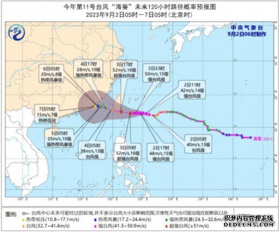 台风“苏拉”继续影响华南地区 “海葵”向台湾东部沿海靠近