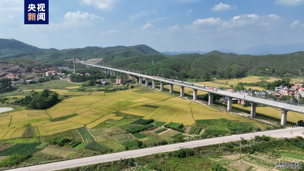 广西防东铁路开始联调联试 预计年底开通运营