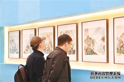 当代青绿山水画邀请展举办