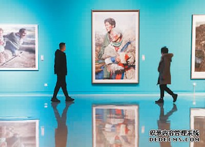 中国艺研院文学艺术院二十周年艺术展举办