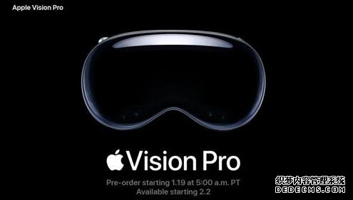 苹果Vision Pro率先在美国上市 256GB版售价3499美元起