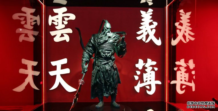 成都武侯祠博物馆雕塑作品“关云长”