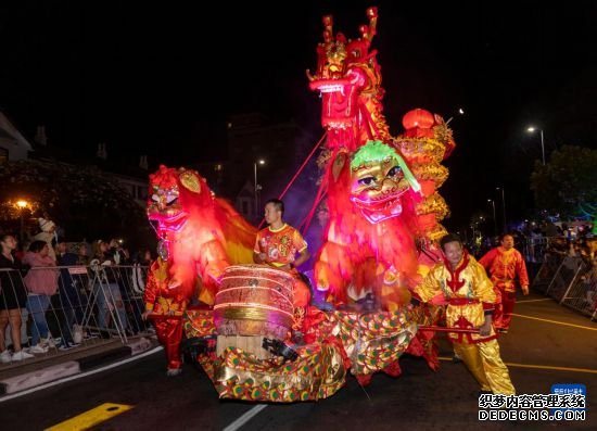 中国元素闪耀开普敦狂欢节