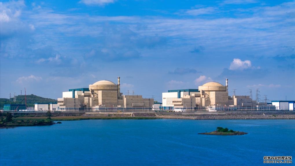 这是中广核广西防城港核电“华龙一号”两台机组实景图。（中广核广西防城港核电有限公司供图）
