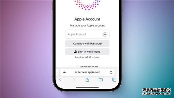 苹果Apple ID要改名为Apple Account