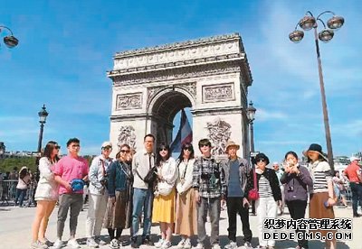 中国人赴法国旅游增长迅速