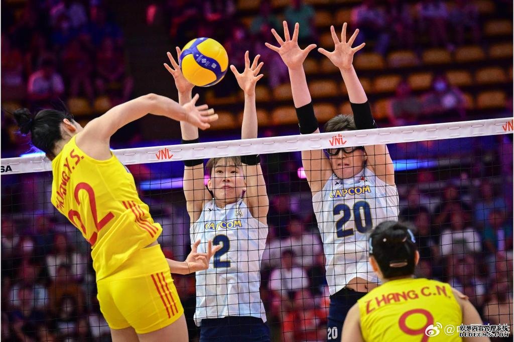世界女排联赛总决赛：中国队负于日本队无缘四强
