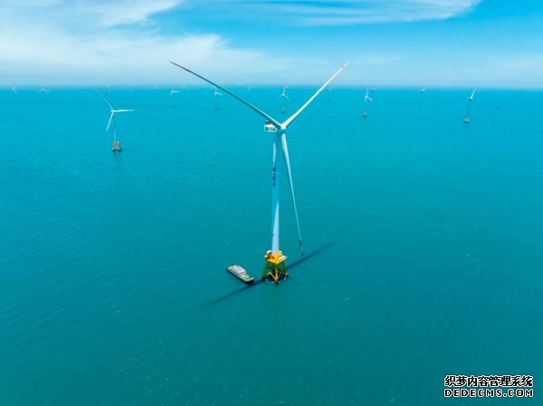 全球首台16兆瓦海上风电机组于2023年6月并网发电。韩磊摄