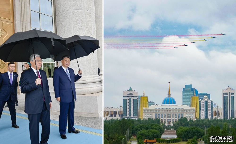 图集丨习近平同哈萨克斯坦总统托卡耶夫举行会谈