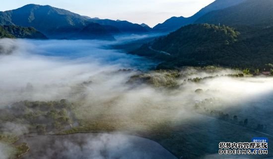 美丽中国丨雾里湖山胜江南——晨雾中的大九湖