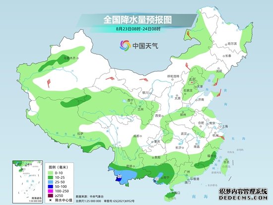 我国降雨总体减弱减少 明起南方高温范围扩大四川盆地为热力中心