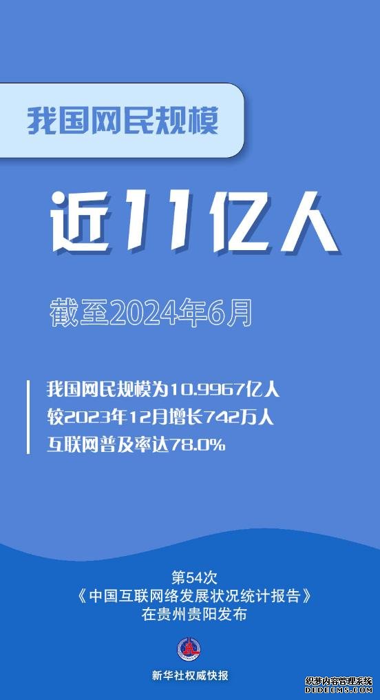 我国网民规模近11亿人