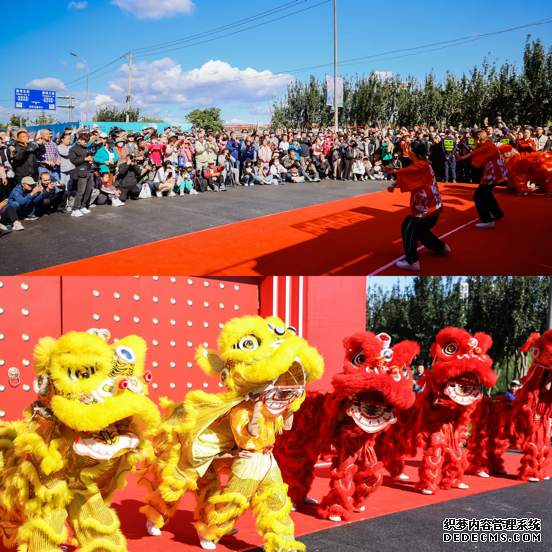 运河西岸美好生活节启幕首日，不少游客来到现场打卡。受访者供图