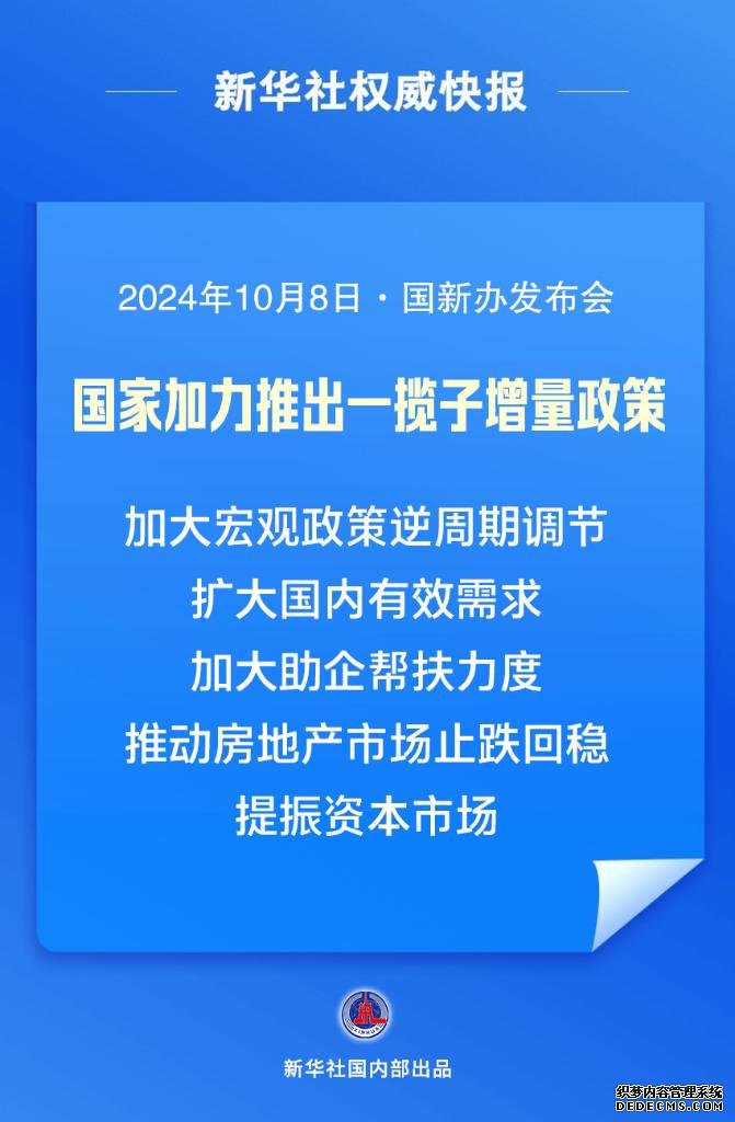 国家加力推出一揽子增量政策