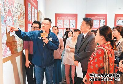 敦煌乐舞文化主题展走进台湾东华大学