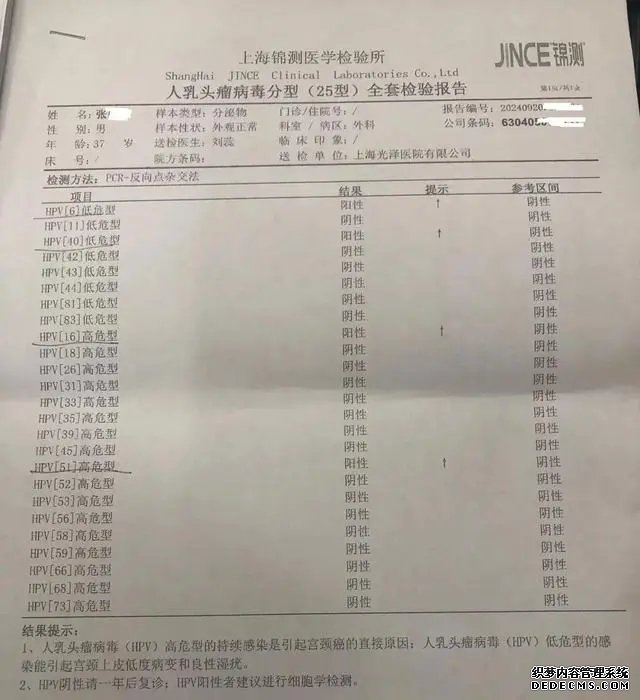 男子被误诊感染HPV 10天花光积蓄 还辞去了工作